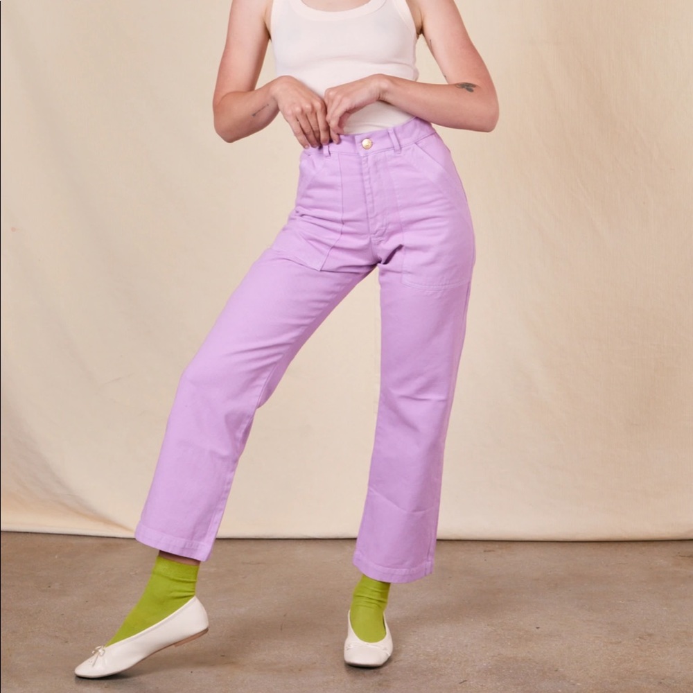 XS Big Bud Press Work Pants Lilac (24” inseam)